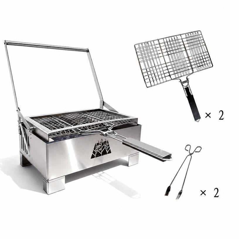 Azzenka F2 Box-Style Rotating Grill