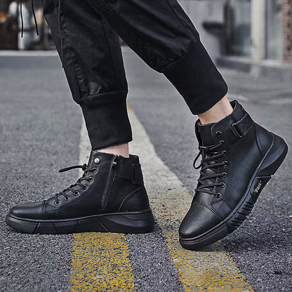 🔥Last Day 49% OFF! 2026 Men's Genuine Leather Martin Boots