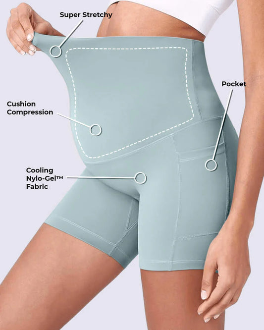 🔥 LAST DAY SALE – Up to 49% OFF! Cloud Biker Shorts - Maternity & Postpartum