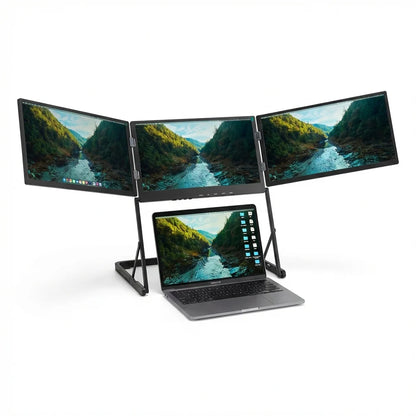 Triple-Screen Laptop Extender