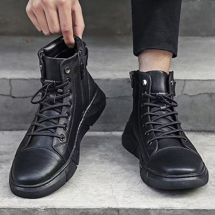 🔥Last Day 49% OFF! 2026 Men's Genuine Leather Martin Boots