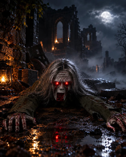 👻 Halloween🎃 FREE SHIPPING🔥Crawling Zombie — Life-Size Halloween Lawn Decoration