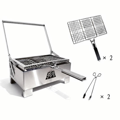 Azzenka F2 Box-Style Rotating Grill