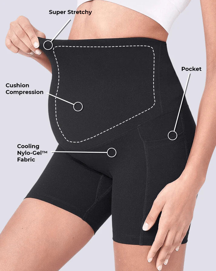 🔥 LAST DAY SALE – Up to 49% OFF! Cloud Biker Shorts - Maternity & Postpartum