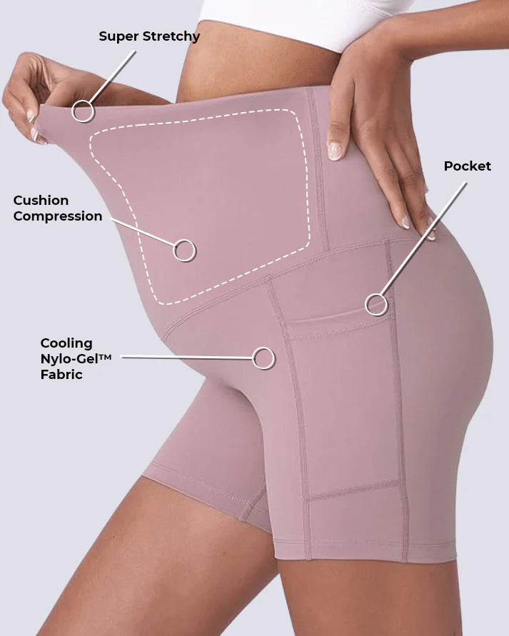 🔥 LAST DAY SALE – Up to 49% OFF! Cloud Biker Shorts - Maternity & Postpartum