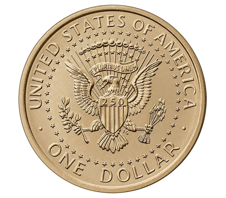 President Donald J. Trump 2026 $1 Coin Roll – America 250 - Official Declaration of Independence Roll