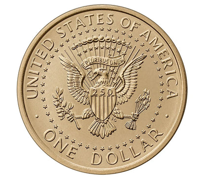 President Donald J. Trump 2026 $1 Coin Roll – America 250 - Official Declaration of Independence Roll