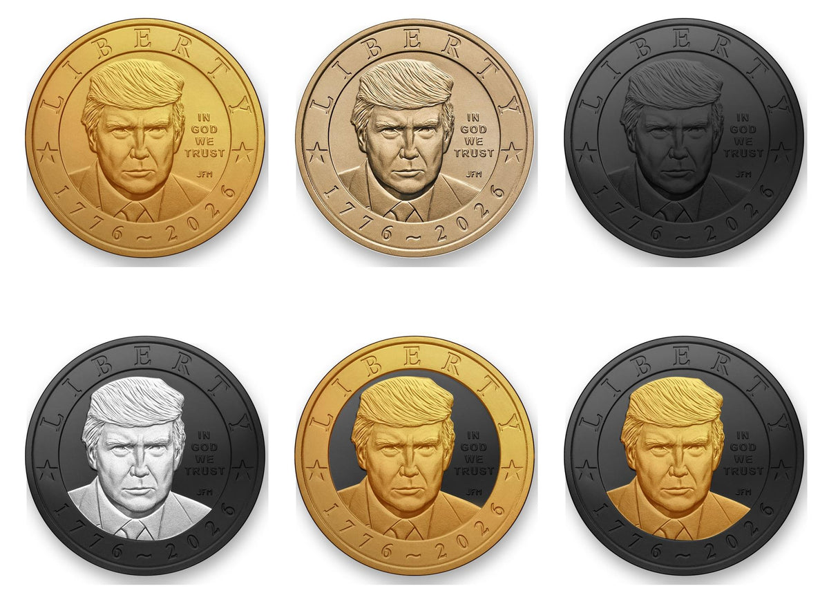 President Donald J. Trump 2026 $1 Coin Roll-America 250