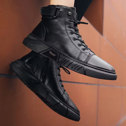 🔥Last Day 49% OFF! 2026 Men's Genuine Leather Martin Boots
