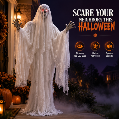 👻 Halloween Animatronics Standing Bride Ghost Decoration 👰‍♀️🎃