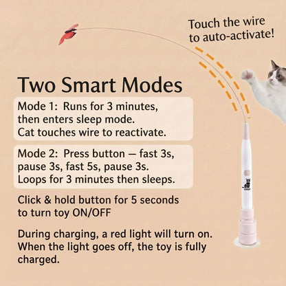 AzzenKa™  Smart Butterfly Cat Toy 🐾 V3