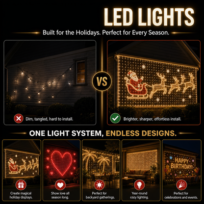 🎃 HALLOWEEN × CHRISTMAS 🎄 - LED'S LIGHTS