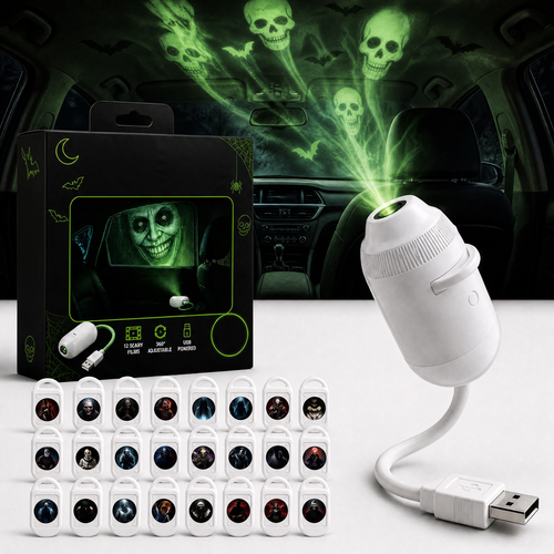 👻 Halloween-USB PROJECTOR