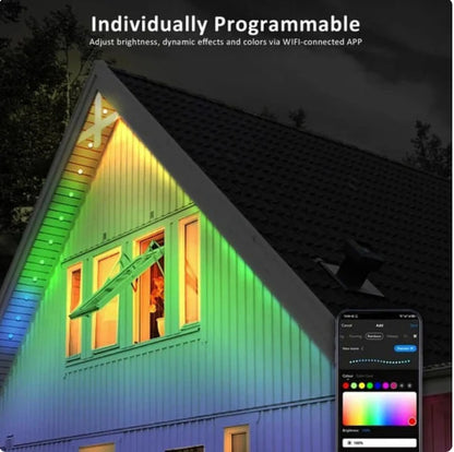 🎁Last Day Sale 49%OFF- Smart Rainbow LED Permanent Outdoor Light - Smartlight 🎁