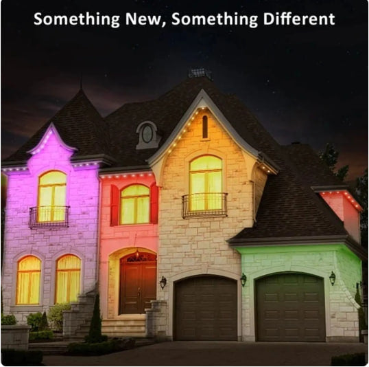 🎁Last Day Sale 49%OFF- Smart Rainbow LED Permanent Outdoor Light - Smartlight 🎁