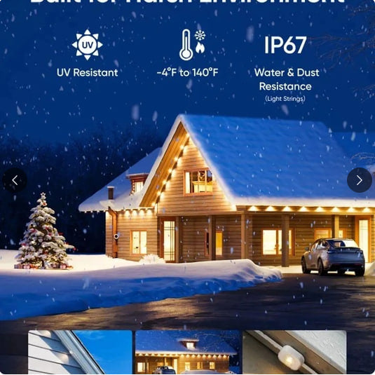 🎁Last Day Sale 49%OFF- Smart Rainbow LED Permanent Outdoor Light - Smartlight 🎁