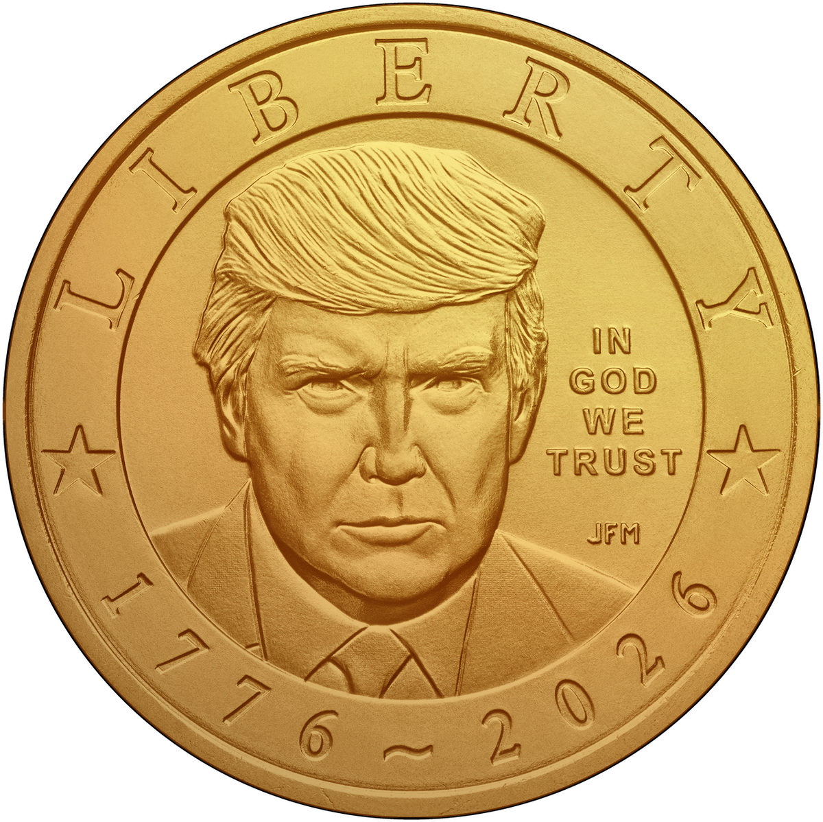 President Donald J. Trump 2026 $1 Coin Roll-America 250