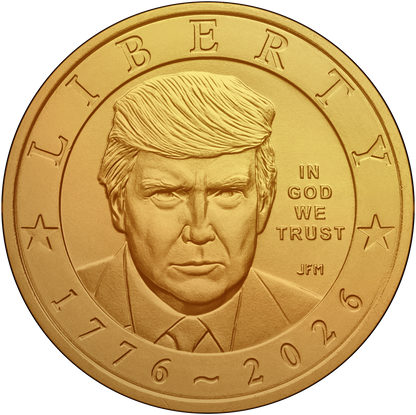 President Donald J. Trump 2026 $1 Coin Roll-America 250