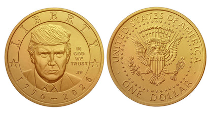 President Donald J. Trump 2026 $1 Coin Roll-America 250